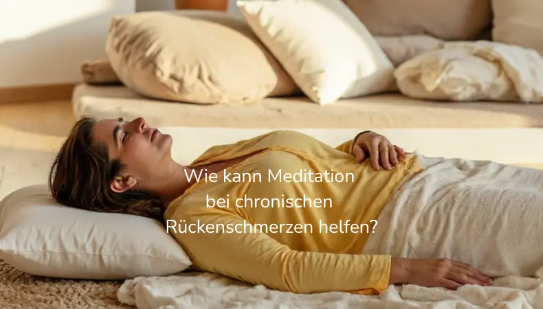 Meditation rückenschmerzen